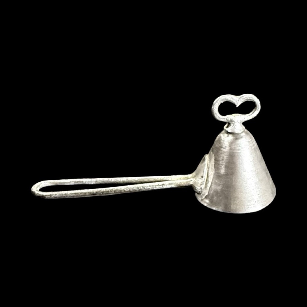 Clad's Conical Tin Ice Cream Scoop Vintage Key Twist Turn Mechanical #16 Antique